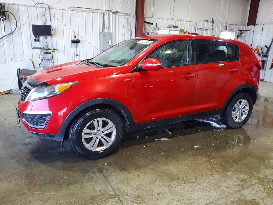 2011 Kia Sportage VIN KNDPBCA29B7016248 COPART salvage auction — MINOR DENT/SCRATCHES, MT - CERTIFICATE OF TITLE, sold $175 on 2026-07-20 (photo 1)