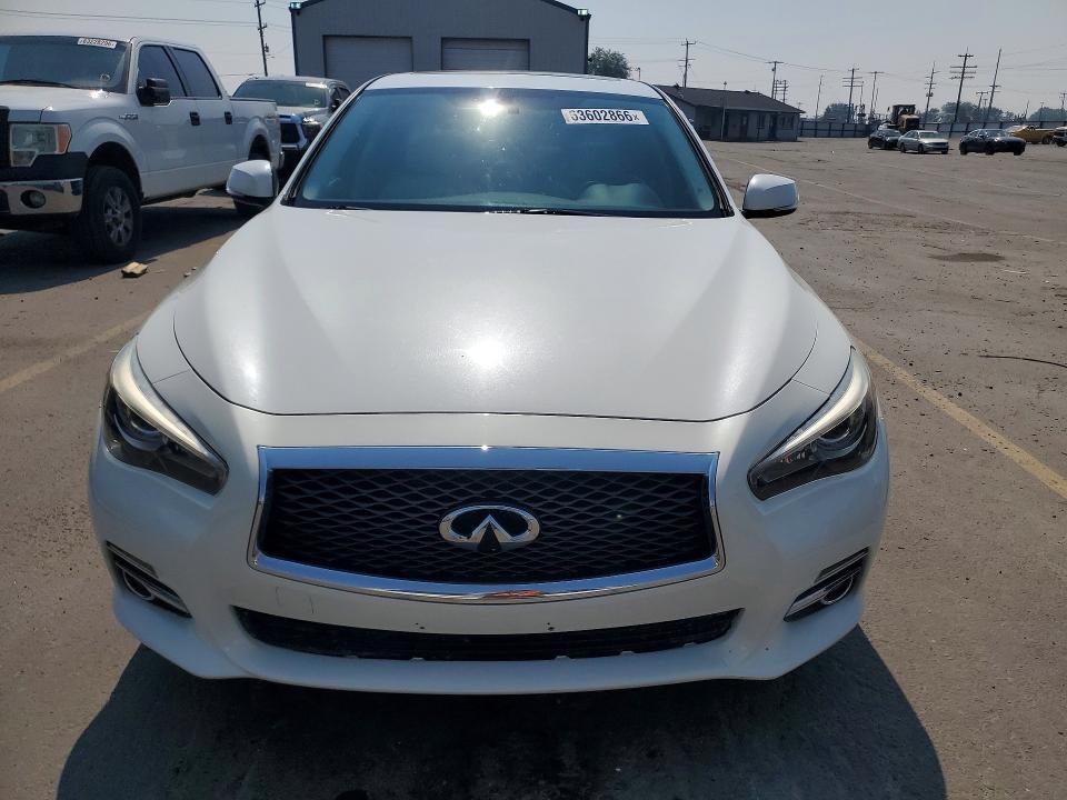2017 Infiniti Q50 VIN JN1EV7AP1HM743320 COPART salvage auction — FRONT END, ID - CERT OF TITLE -REBUILT SALVAGE, sold $2,000 on 2026-08-27 (photo 5)