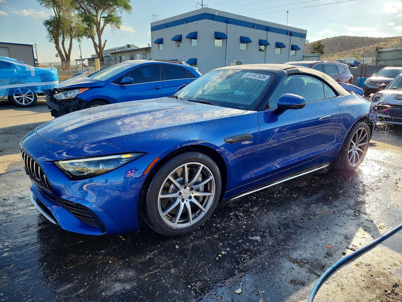 2023 Mercedes-Benz SL-Class VIN W1KVK5AB6PF017928 — COPART salvage auction photo