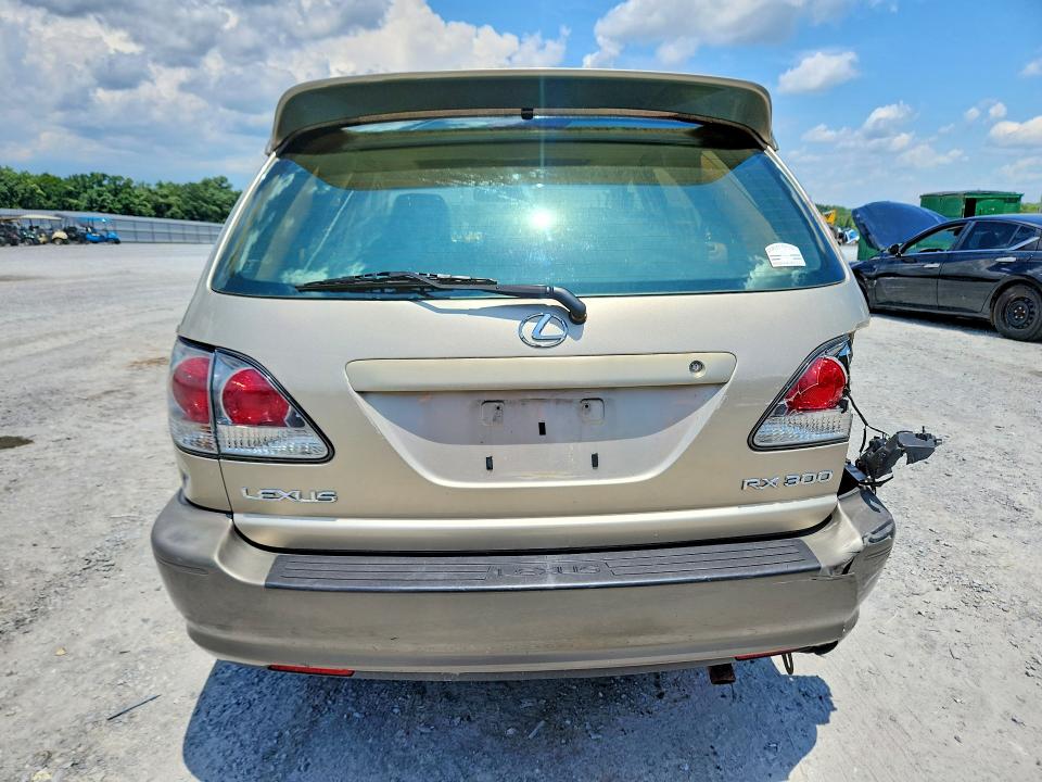 2003 Lexus Rx 300 VIN JTJHF10U830314507 COPART salvage auction — REAR END, Nc - Dlr Only-Clean/Over 25% Damage, sold $675 on 2026-07-29 (photo 6)