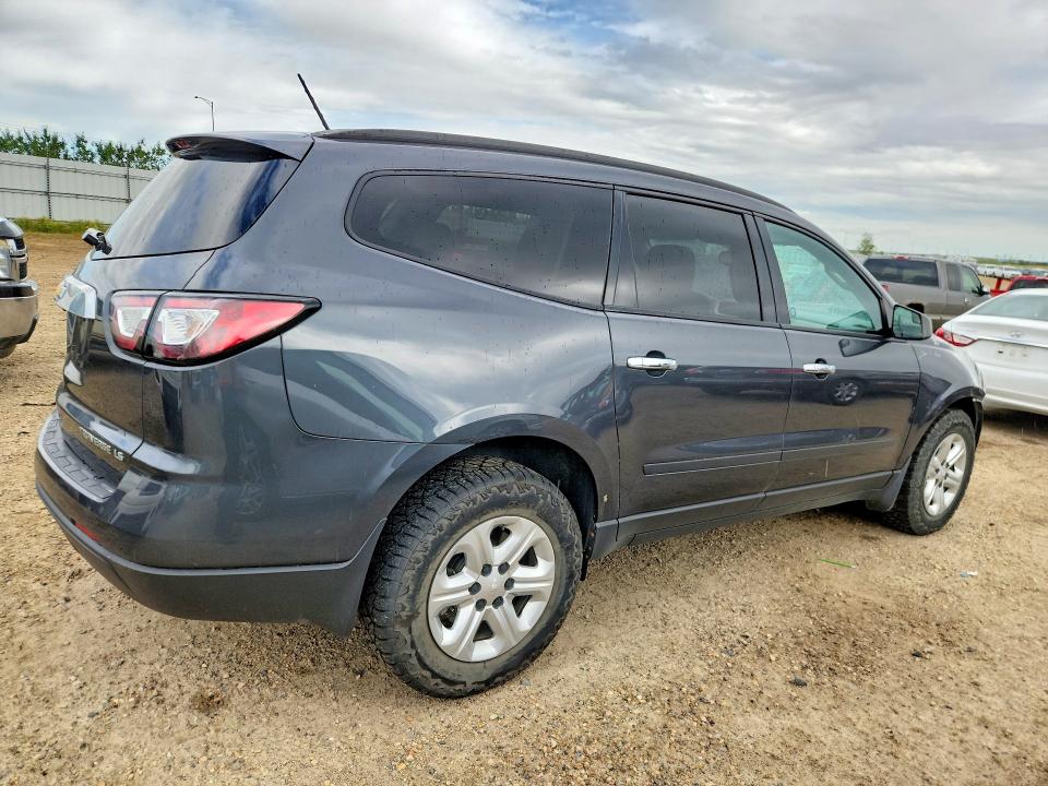 2013 Chevrolet Traverse VIN 1GNKVFED1DJ183473 COPART salvage auction — FRONT END, Ab - Bos - Salvage, sold $525 on 2026-07-09 (photo 3)