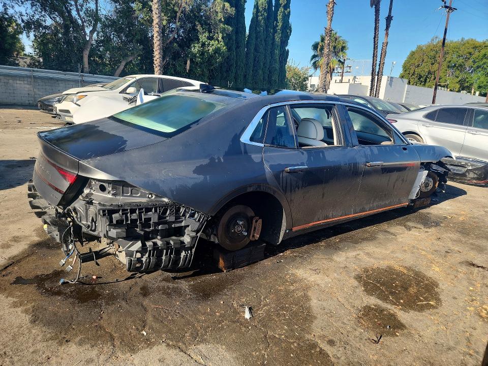 2023 Genesis G90 VIN KMTFC4SDXPU013061 COPART salvage auction — STRIPPED, Ca - Certificate Of Title, sold $16,000 on 2026-08-25 (photo 3)
