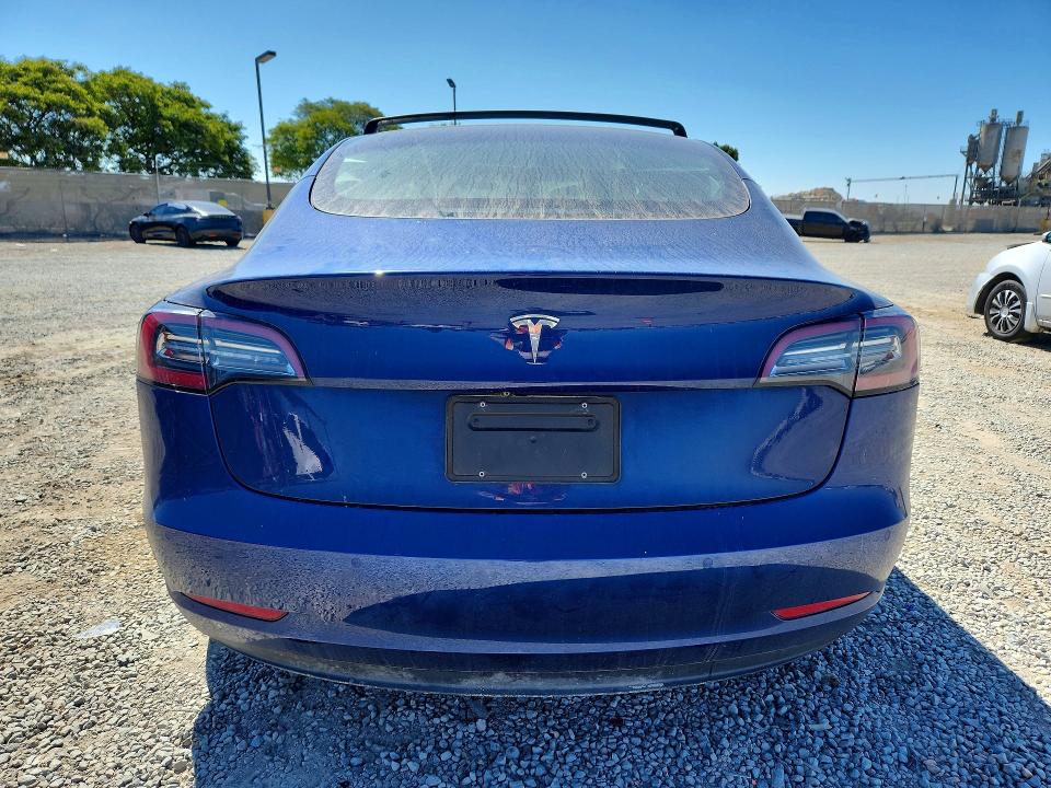 2021 Tesla Model 3 VIN 5YJ3E1EA4MF940170 COPART salvage auction — FRONT END, Ca - Salvage Certificate, sold $125 on 2026-07-21 (photo 6)