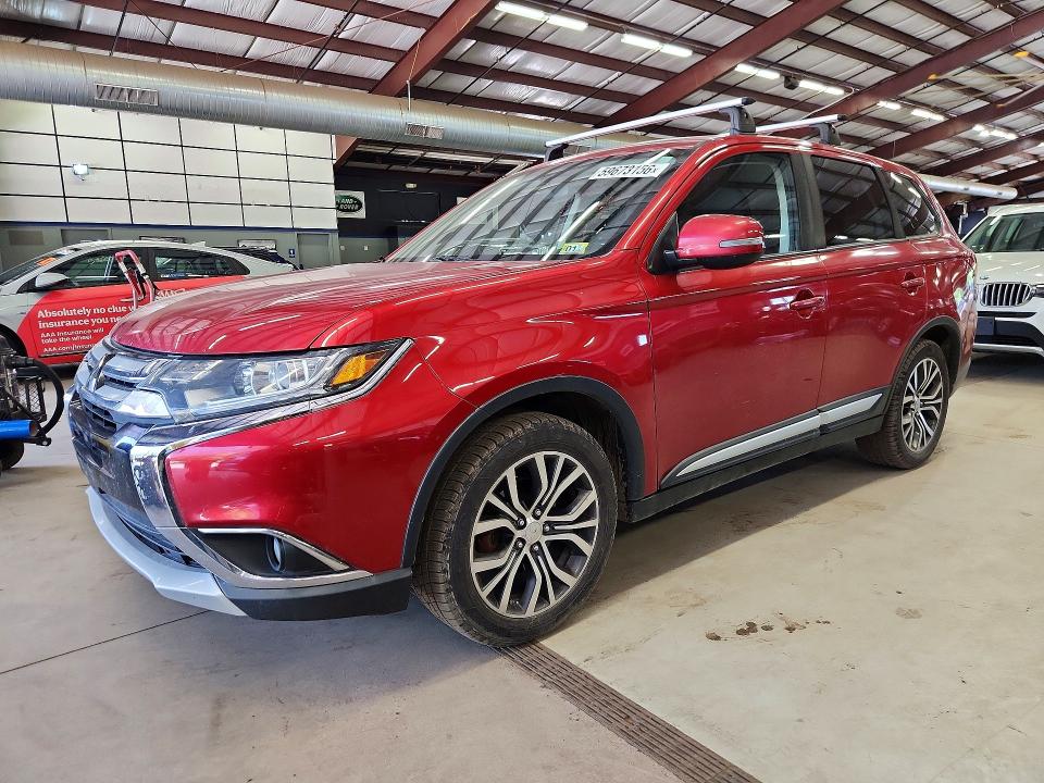 2016 Mitsubishi Outlander VIN JA4AZ3A30GZ064219 COPART salvage auction — MINOR DENT/SCRATCHES, Vt - Certificate Of Title (P), sold $3,850 on 2026-07-10 (photo 1)