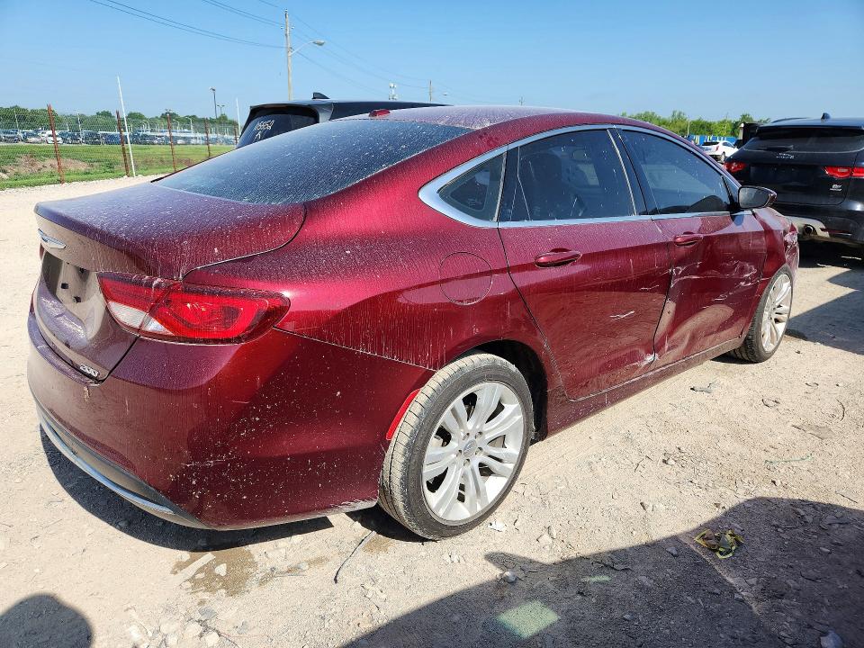 2015 Chrysler 200 VIN 1C3CCCAB3FN651239 COPART salvage auction — SIDE, In - Cert Of Title-Salvage Title, sold $650 on 2026-07-28 (photo 3)