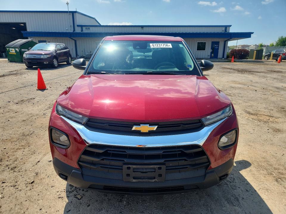 2021 Chevrolet Trailblazer VIN KL79MNSL5MB030764 COPART salvage auction — HAIL, Wi - Cert Of Title-Claim Paid, sold $200 on 2026-07-21 (photo 5)