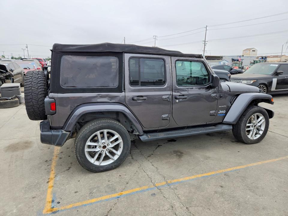2021 Jeep Wrangler / VIN 1C4JJXP65MW749934 COPART salvage auction — SIDE, Tx - Dis/Dlr/Exp Only Salvage Title, sold $16,000 on 2026-07-29 (photo 3)
