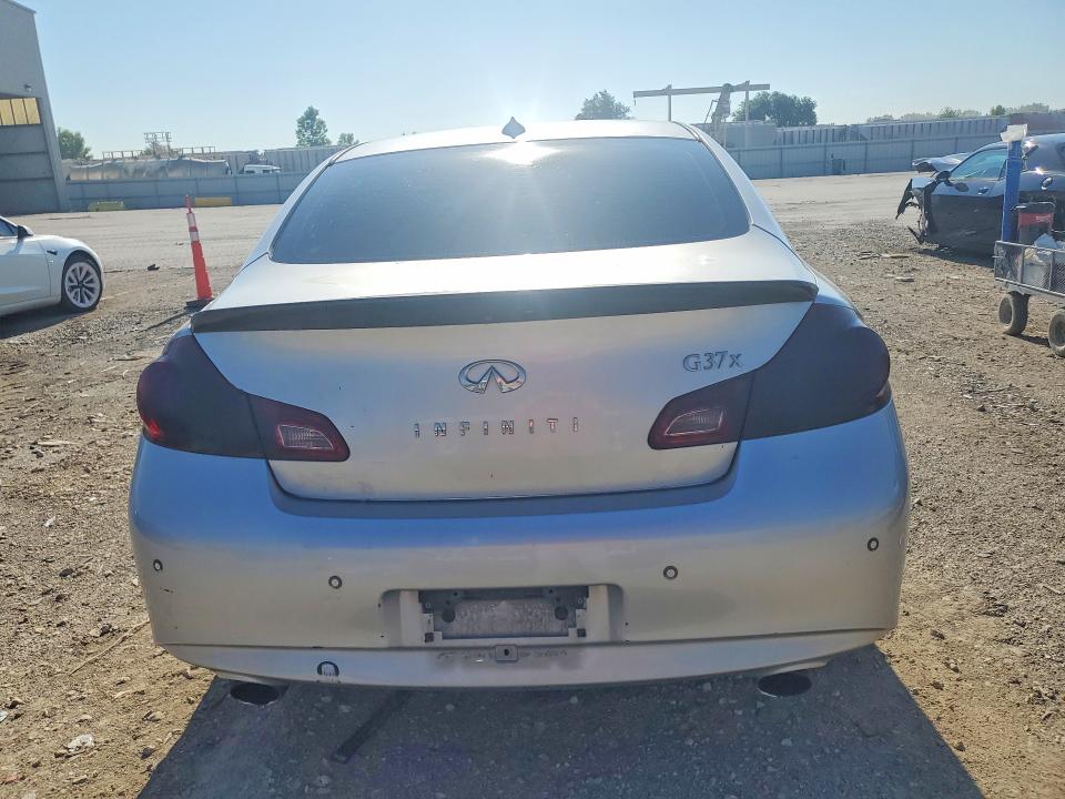 2012 Infiniti G VIN JN1CV6AR4CM971050 COPART salvage auction — FRONT END, Ks - Dealer Only Clean Title, sold $725 on 2026-07-30 (photo 6)