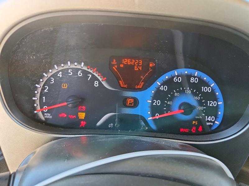 2013 Nissan Cube VIN JN8AZ2KR7DT300550 COPART salvage auction — MINOR DENT/SCRATCHES, Ca - Dis/Dlr/Exp Lien Papers-Salv (P), sold $125 on 2026-07-27 (photo 9)