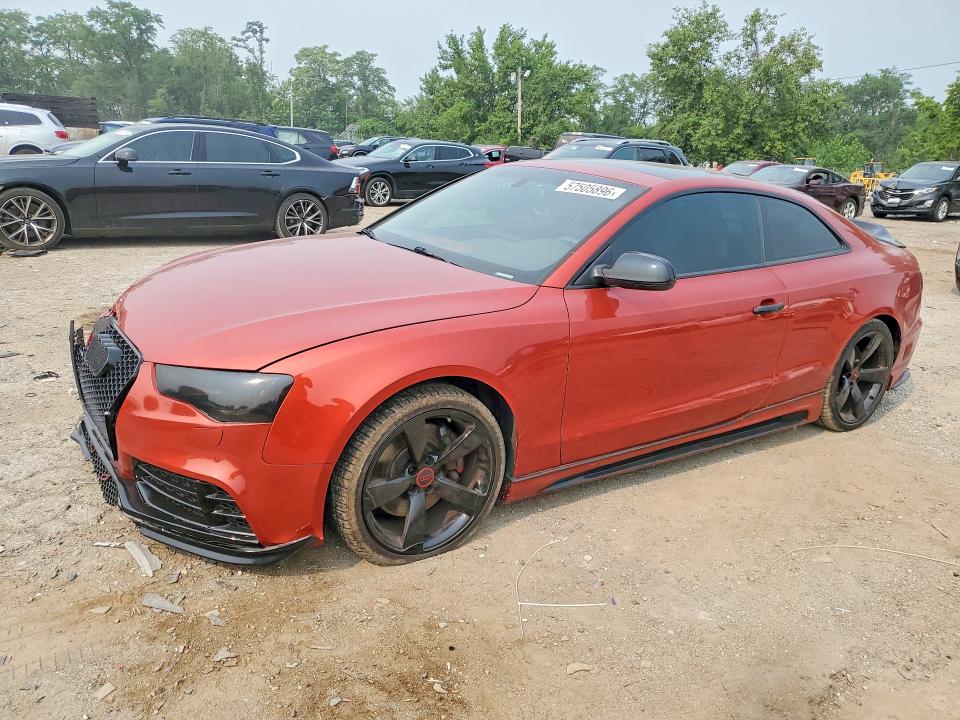2014 Audi S5 VIN WAUGGAFR4EA067379 COPART salvage auction — FRONT END, MD - CERT OF SALVAGE < 75% DAMAGE, sold $2,100 on 2026-07-30 (photo 1)
