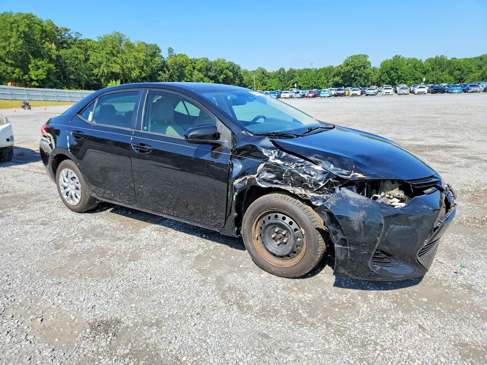 2018 Toyota Corolla VIN 5YFBURHE3JP744913 COPART salvage auction — FRONT END, Nc - Salvage Certificate Of Title, sold $1,650 on 2026-07-29 (photo 4)