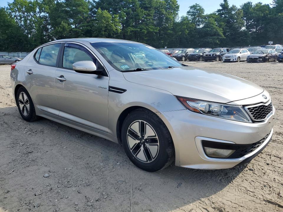 2013 Kia Optima VIN KNAGM4AD3D5060842 COPART salvage auction — FRONT END, Ma - Certificate Of Title (P), sold $725 on 2026-07-27 (photo 4)