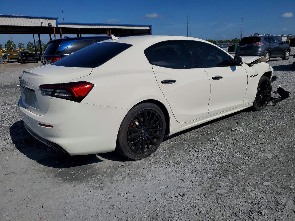 2022 Maserati Ghibli VIN ZAM57XSA4N1390713 COPART salvage auction — FRONT END, Fl - Certificate Of Destruction, sold $1,700 on 2026-07-21 (photo 3)