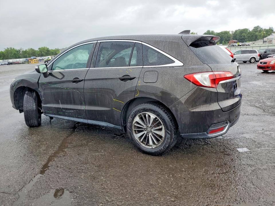 2016 Acura Rdx VIN 5J8TB4H7XGL001182 COPART salvage auction — UNDERCARRIAGE, Pa - Certificate Of Salvage, sold $2,100 on 2026-07-31 (photo 2)