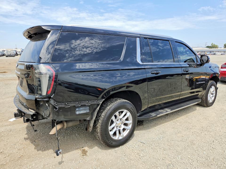 2025 Chevrolet Suburban VIN 1GNS5CRD8SR176205 COPART salvage auction — FRONT END, Ca - Salvage Certificate, sold $27,250 on 2026-09-04 (photo 3)