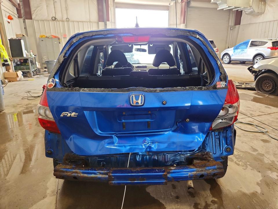 2008 Honda Fit VIN JHMGD38448S046120 COPART salvage auction — REAR END, Wi - Junked Vehicle Bill Of Sale, sold $250 on 2026-07-20 (photo 6)