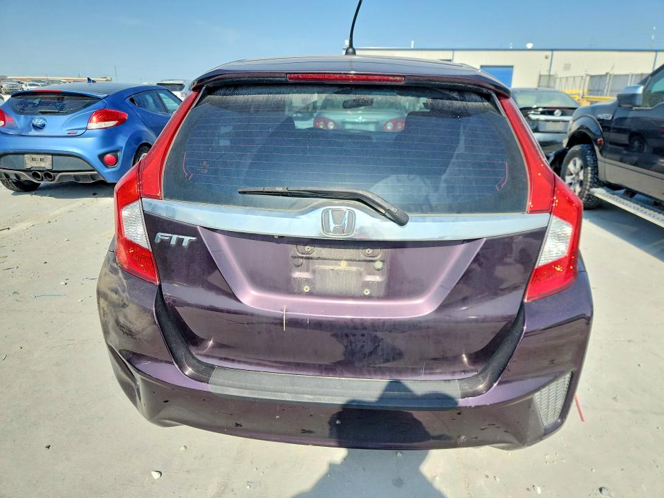 2015 Honda Fit VIN 3HGGK5H81FM761885 COPART salvage auction — FRONT END, TX - CERTIFICATE OF TITLE, sold $3,630 on 2026-07-31 (photo 6)