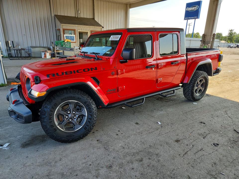 2021 Jeep Gladiator VIN 1C6JJTBG0ML518683 — COPART salvage auction photo