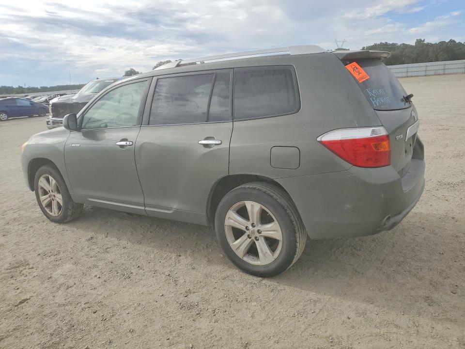 2008 Toyota Highlander VIN JTEDS42A682040796 COPART salvage auction — SIDE, Ca - Dis/Dlr/Exp App For Dup Clean, sold $1,000 on 2026-07-31 (photo 2)