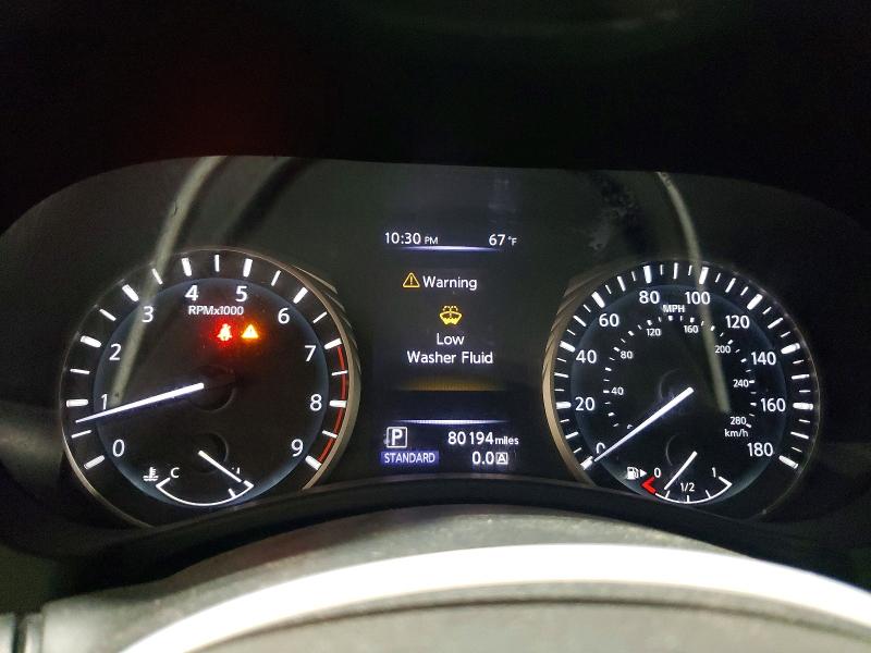 2018 Infiniti Q50 VIN JN1EV7AP5JM591161 COPART salvage auction — MECHANICAL, Mn - Cert Of Title-Prior Salvage, sold $1,200 on 2026-07-30 (photo 9)