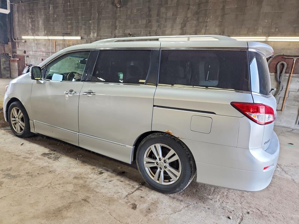 2011 Nissan Quest VIN JN8AE2KP5B9005788 COPART salvage auction — MINOR DENT/SCRATCHES, NY - CERTIFICATE OF TITLE, sold $325 on 2026-07-27 (photo 2)