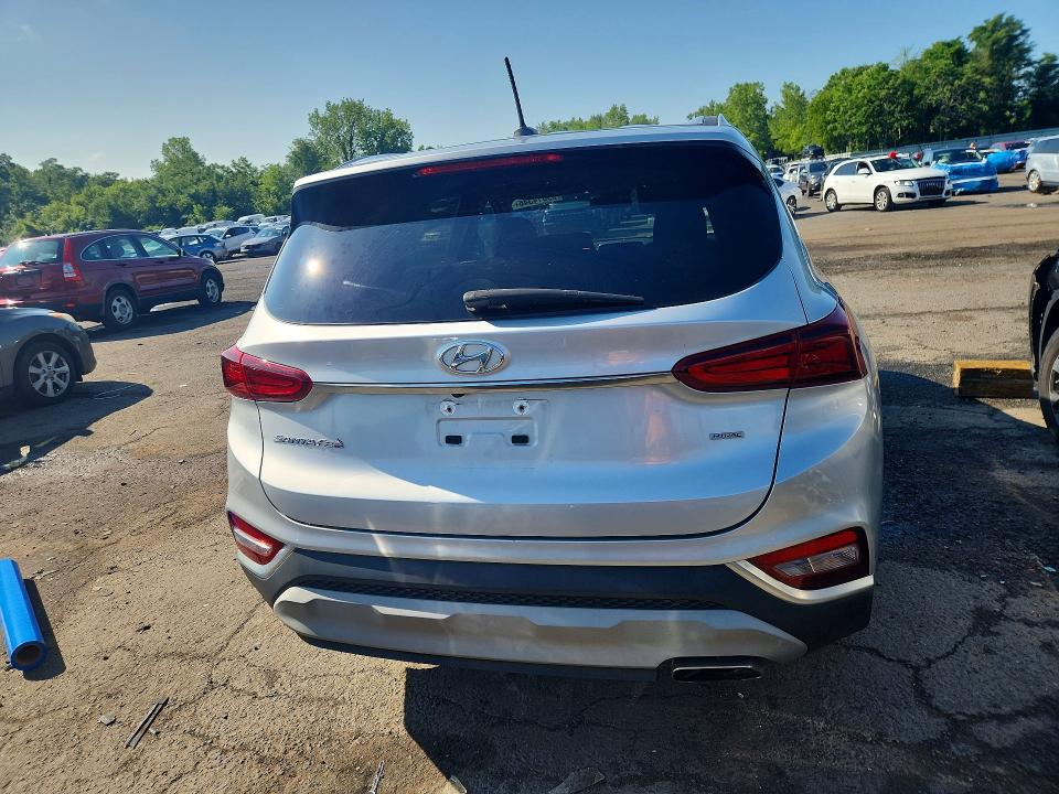 2019 Hyundai Santa fe VIN 5NMS2CAD6KH080493 COPART salvage auction — SIDE, CT - CERT OF TITLE-SALVAGE, sold $3,300 on 2026-07-10 (photo 6)