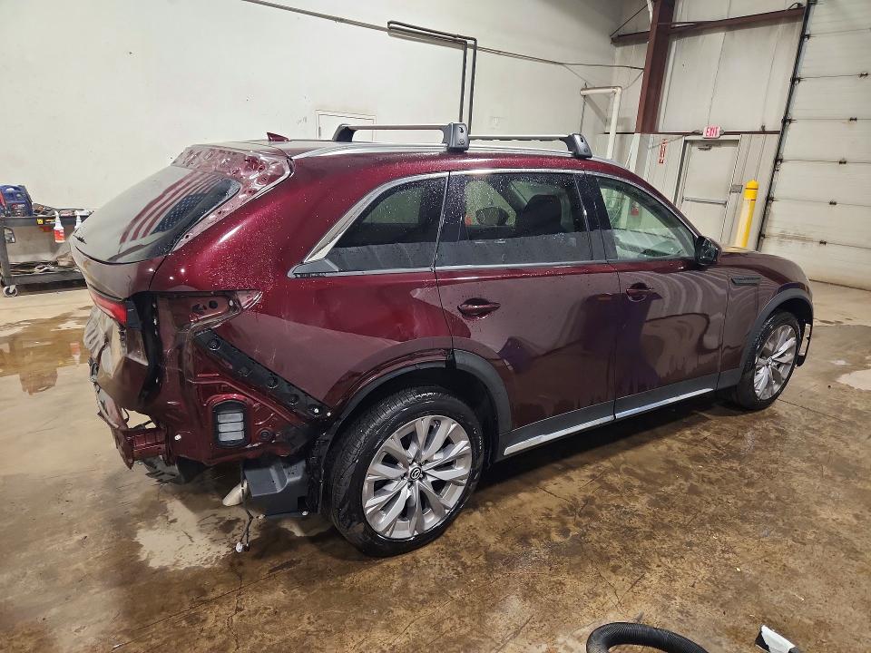 2024 Mazda Cx-90 VIN JM3KKDHDXR1133347 COPART salvage auction — REAR END, Salvage Title, sold $10,200 on 2026-08-25 (photo 3)