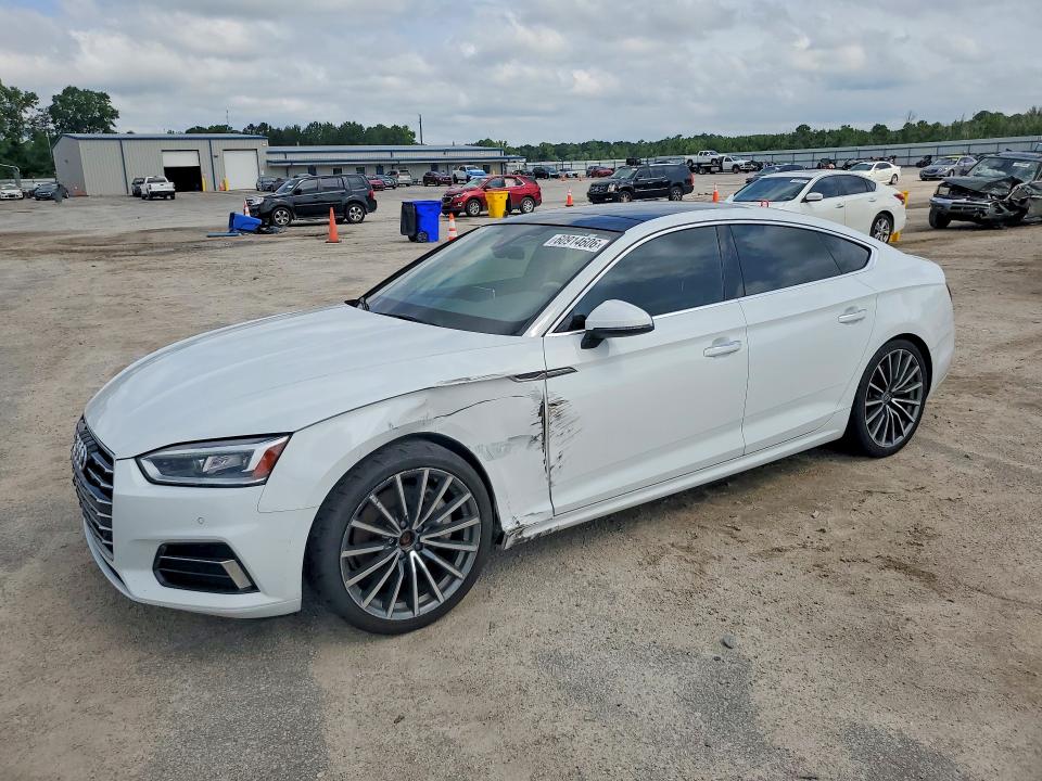 2018 Audi A5 VIN WAUBNCF53JA110984 — COPART salvage auction photo