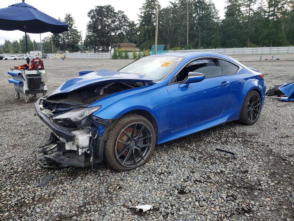 2019 Lexus Rc VIN JTHS85BC6K5004855 COPART salvage auction — FRONT END, Wa - Bill Of Sale, sold $175 on 2026-07-24 (photo 1)