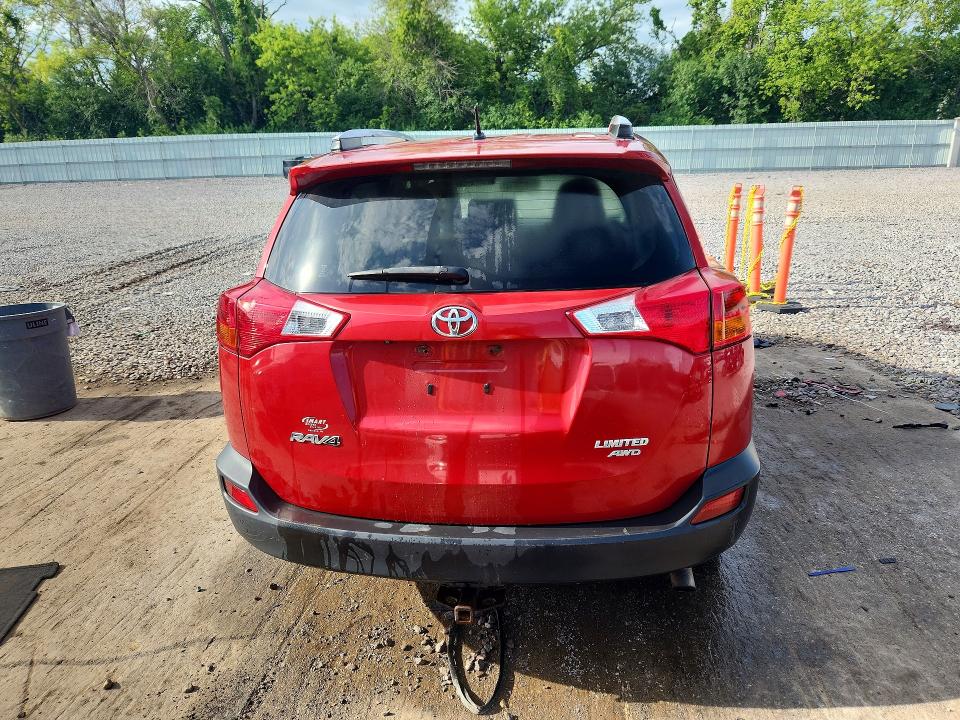 2013 Toyota VIN JTMDFREV4DD027144 COPART salvage auction — HAIL, Wi - Junked Vehicle Bill Of Sale, sold $2,900 on 2026-07-13 (photo 6)
