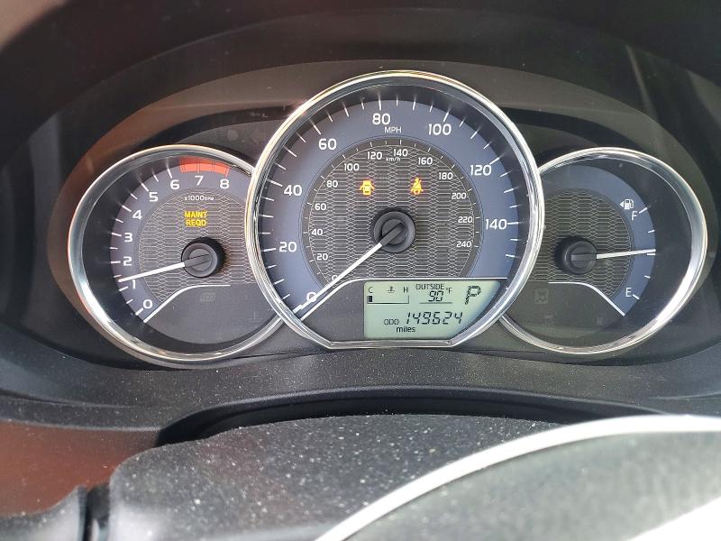 2014 Toyota Corolla VIN 5YFBURHE2EP092954 COPART salvage auction — FRONT END, Ca - Salvage Certificate, sold $2,600 on 2026-07-15 (photo 9)