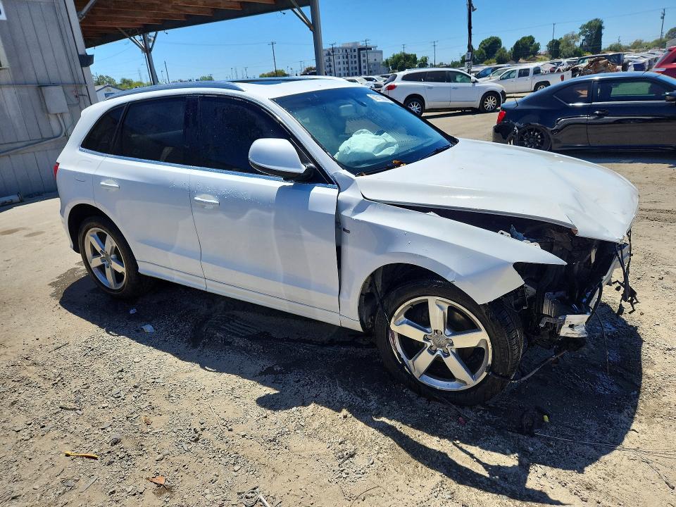 2012 Audi Q5 VIN WA1DKAFP9CA106851 COPART salvage auction — FRONT END, Ca - Dis/Dlr/Exp App For Dup Salvag, sold $850 on 2026-07-27 (photo 4)