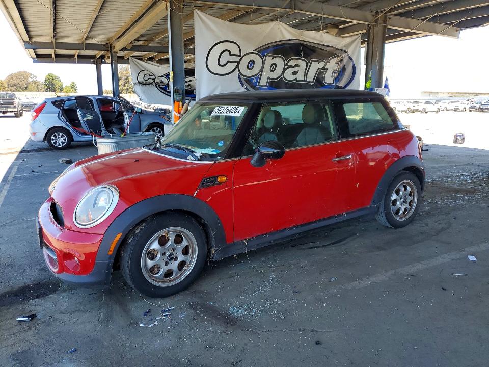 2013 Mini VIN WMWSU3C57DT680714 COPART salvage auction — FRONT END, Ca - Dis/Dlr/Exp Only Clean Title, sold $175 on 2026-07-28 (photo 1)