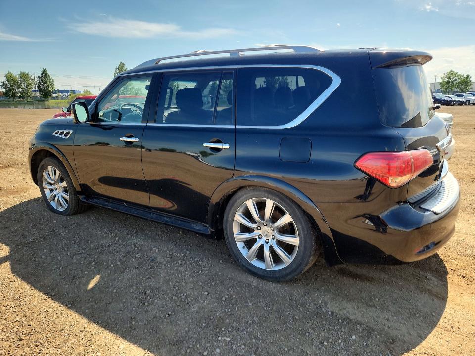 2013 Infiniti Qx56 VIN JN8AZ2NC5D9330599 COPART salvage auction — HAIL, AB - BOS - ACTIVE, sold $300 on 2026-07-28 (photo 2)