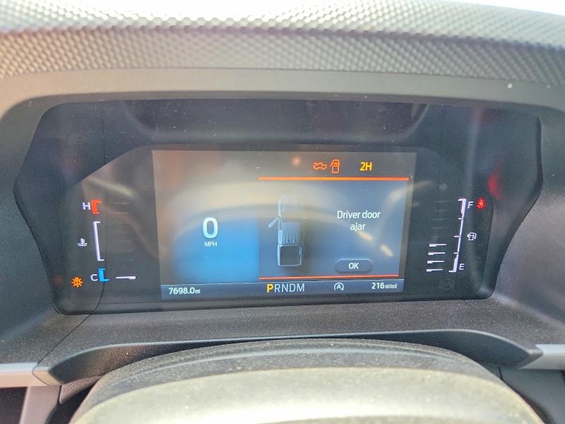 2025 Ford Ranger VIN 1FTER4PH9SLE74691 COPART salvage auction — FRONT END, TX - SALVAGE VEHICLE TITLE (P), sold $7,000 on 2026-07-28 (photo 9)