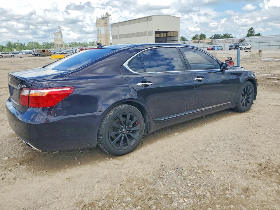 2010 Lexus Ls 460 VIN JTHGL5EF6A5040084 COPART salvage auction — WATER/FLOOD, FL - CERT OF TITLE-SLVG REBLD FLOOD, sold $100 on 2026-07-28 (photo 3)