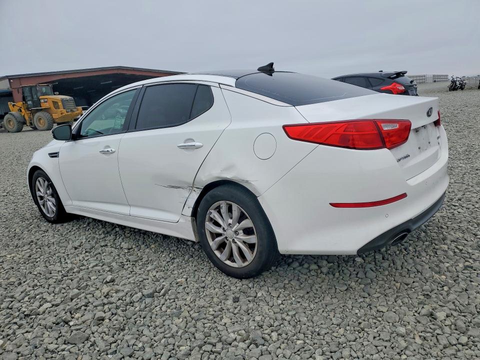 2015 Kia Optima VIN 5XXGN4A72FG403181 COPART salvage auction — SIDE, Ca - Salvage Certificate, sold $1,050 on 2026-07-16 (photo 2)