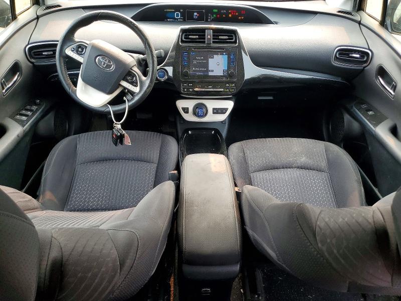 2017 Toyota Prius VIN JTDKARFP6H3024814 COPART salvage auction — FRONT END, Ny - Mv-907A Salvage Certificate, sold $3,950 on 2026-07-24 (photo 8)