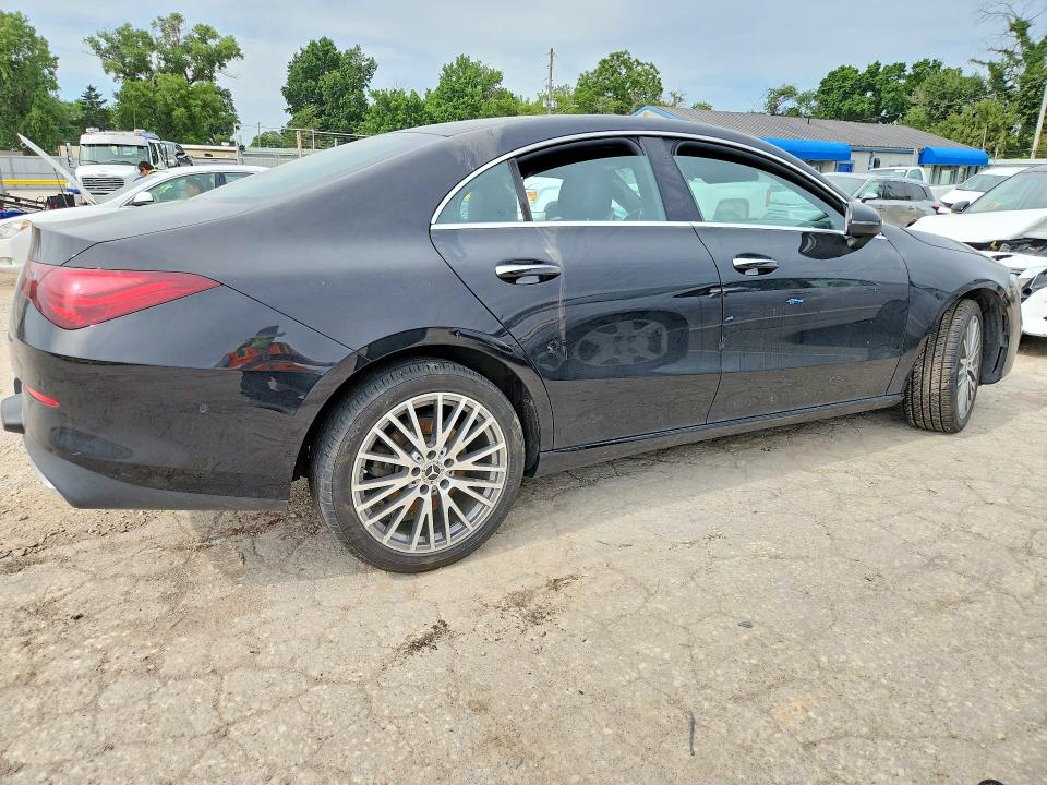 2025 Mercedes-benz Cla-class VIN W1K5J4GBXSN517285 COPART salvage auction — FRONT END, IN - CERTIFICATE OF TITLE, sold $14,300 on 2026-07-08 (photo 3)