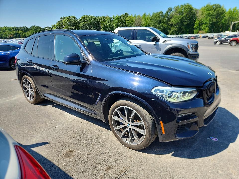 2021 BMW X3 VIN 5UXTY9C09M9E10174 COPART salvage auction — FRONT END, PA - CERTIFICATE OF SALVAGE, sold $14,900 on 2026-07-28 (photo 4)
