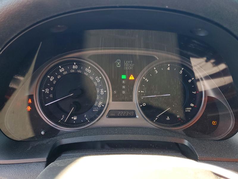 2007 Lexus Is 250 VIN JTHCK262475014703 COPART salvage auction — FRONT END, CA - SALVAGE CERTIFICATE, sold $15 on 2026-07-30 (photo 9)
