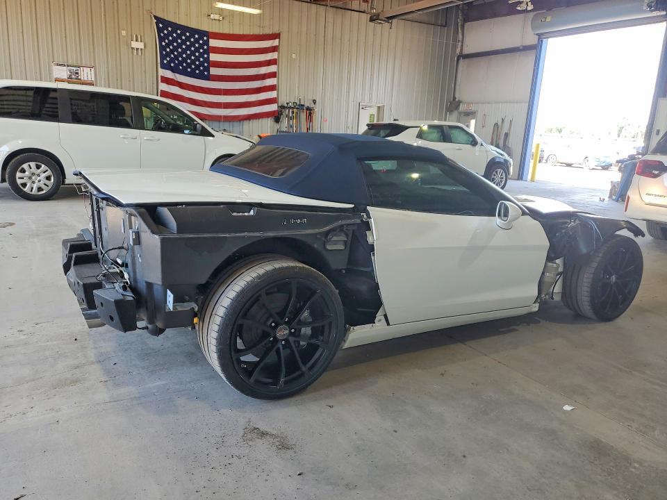 2013 Chevrolet Corvette VIN 1G1Y73DE1D5701881 COPART salvage auction — FRONT END, Ga - Cert Of Title-Salvage (P), sold $26,000 on 2026-07-21 (photo 3)