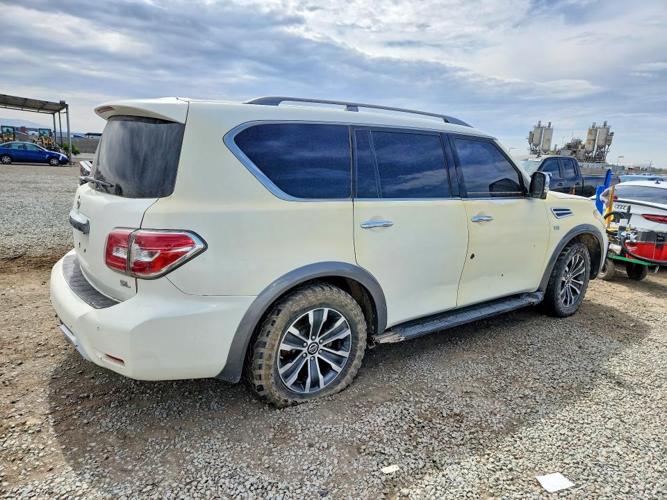 2018 Nissan Armada VIN JN8AY2NDXJ9051320 COPART salvage auction — SIDE, Az - Dis/Dlr/Exp Only Clean Title (P), sold $250 on 2026-07-31 (photo 3)