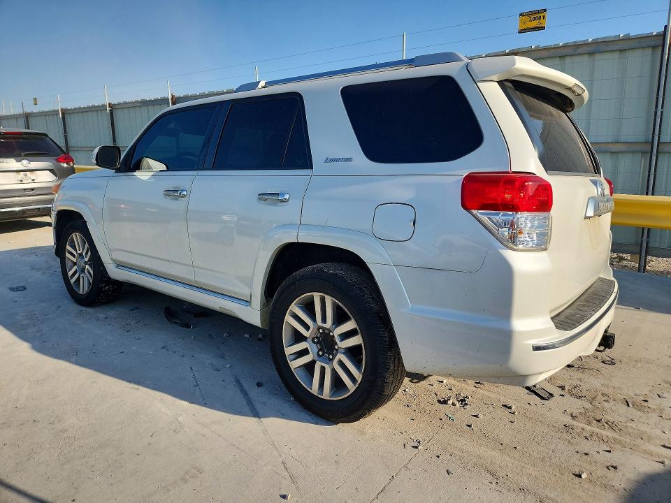 2010 Toyota 4runner VIN JTEZU5JR5A5002025 COPART salvage auction — FRONT END, TX - SALVAGE VEHICLE TITLE, sold $1,250 on 2026-07-28 (photo 2)