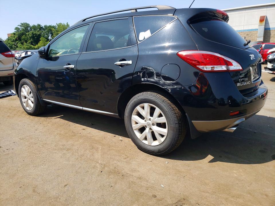 2014 Nissan Murano VIN JN8AZ1MW3EW511774 COPART salvage auction — FRONT END, Ct - Cert Of Title-Salvage, sold $475 on 2026-07-31 (photo 2)