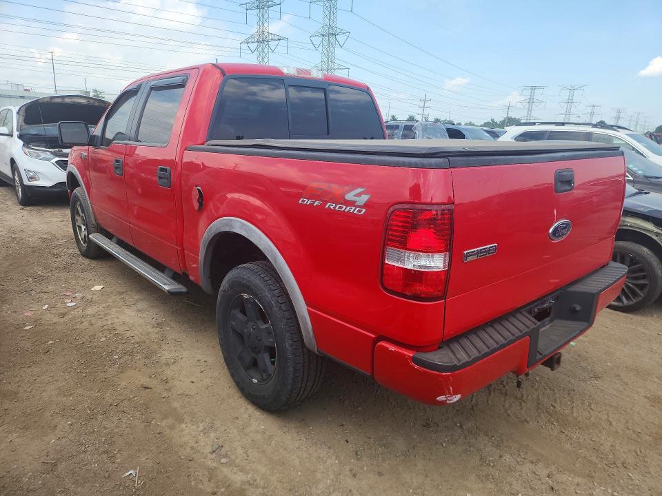 2005 Ford F-150 VIN 1FTPW14525KF06319 COPART salvage auction — NORMAL WEAR, Il - Certificate Of Title, sold $425 on 2026-07-09 (photo 2)