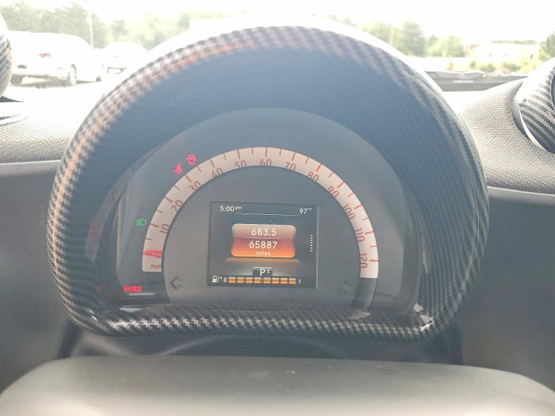 2016 Smart Fortwo VIN WMEFJ5DA3GK076996 COPART salvage auction — NORMAL WEAR, Fl - Cert Of Title-Slvg Rebld Flood, sold $3,500 on 2026-07-27 (photo 9)