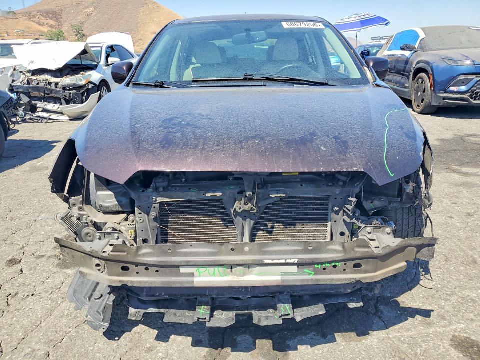 2013 Subaru Impreza VIN JF1GPAD64D2867089 COPART salvage auction — FRONT END, Ca - Salvage Certificate, sold $150 on 2026-07-23 (photo 5)