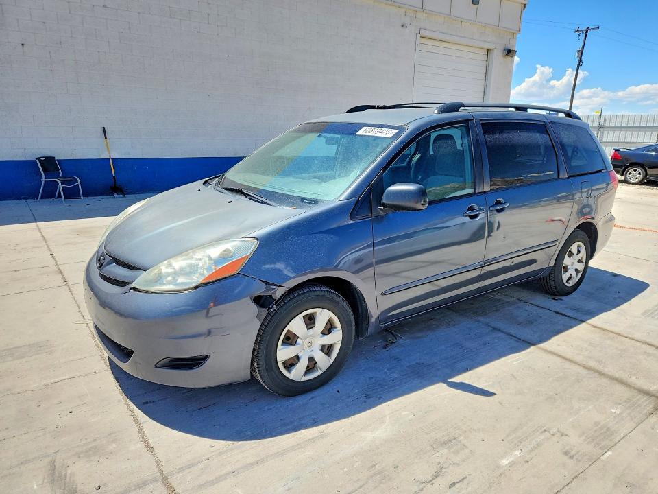 2010 Toyota Sienna VIN 5TDKK4CC3AS323280 COPART salvage auction — FRONT END, UT - CERTIFICATE OF TITLE, sold $400 on 2026-07-28 (photo 1)