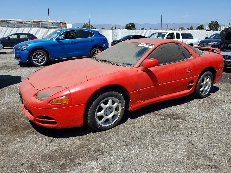 1995 Mitsubishi 3000 gt VIN JA3AM84J6SY002705 COPART salvage auction — MINOR DENT/SCRATCHES, Ca - Dis/Dlr/Exp Only Clean Title, sold $60 on 2026-07-28 (photo 1)